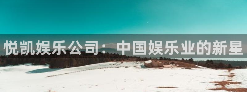 壹号大舞台怎么下载：悦凯娱乐公司：中国娱乐业的新星